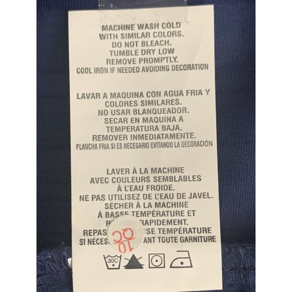 Dickies Womens Top Medical Nursing Blue Scrub V-Neck Short Sleeve Pocket Size XS - Picture 10 of 10